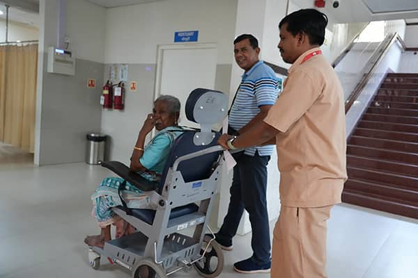 Wheelchair Assistance at Holy Spirit Hospital