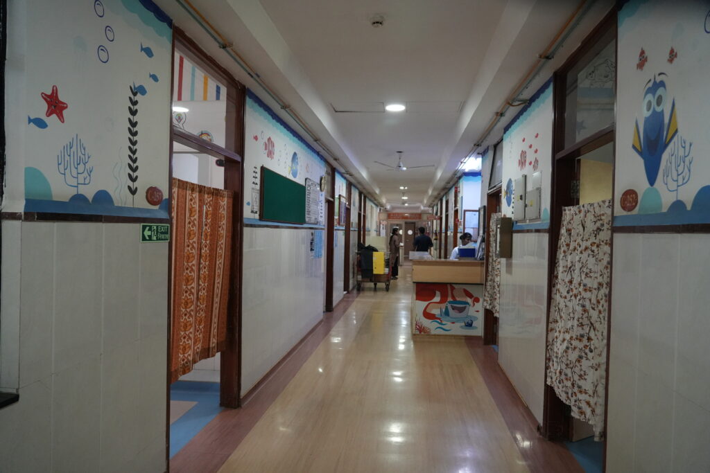 Pediatric department at Holy spirit hospital
